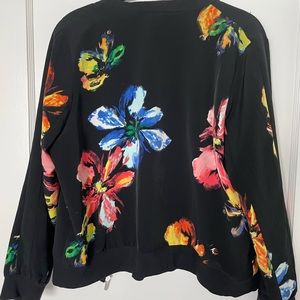Missimo Floral Bomber Jacket